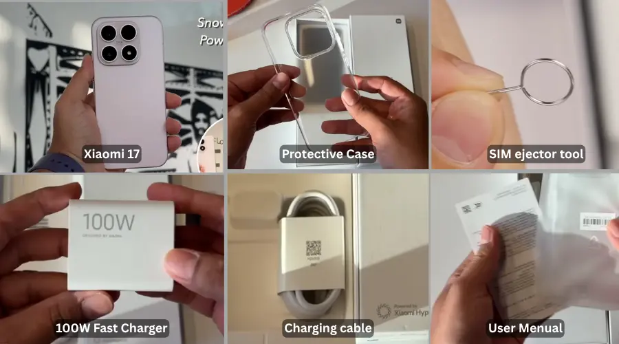 xiaomi 17 unboxing image
