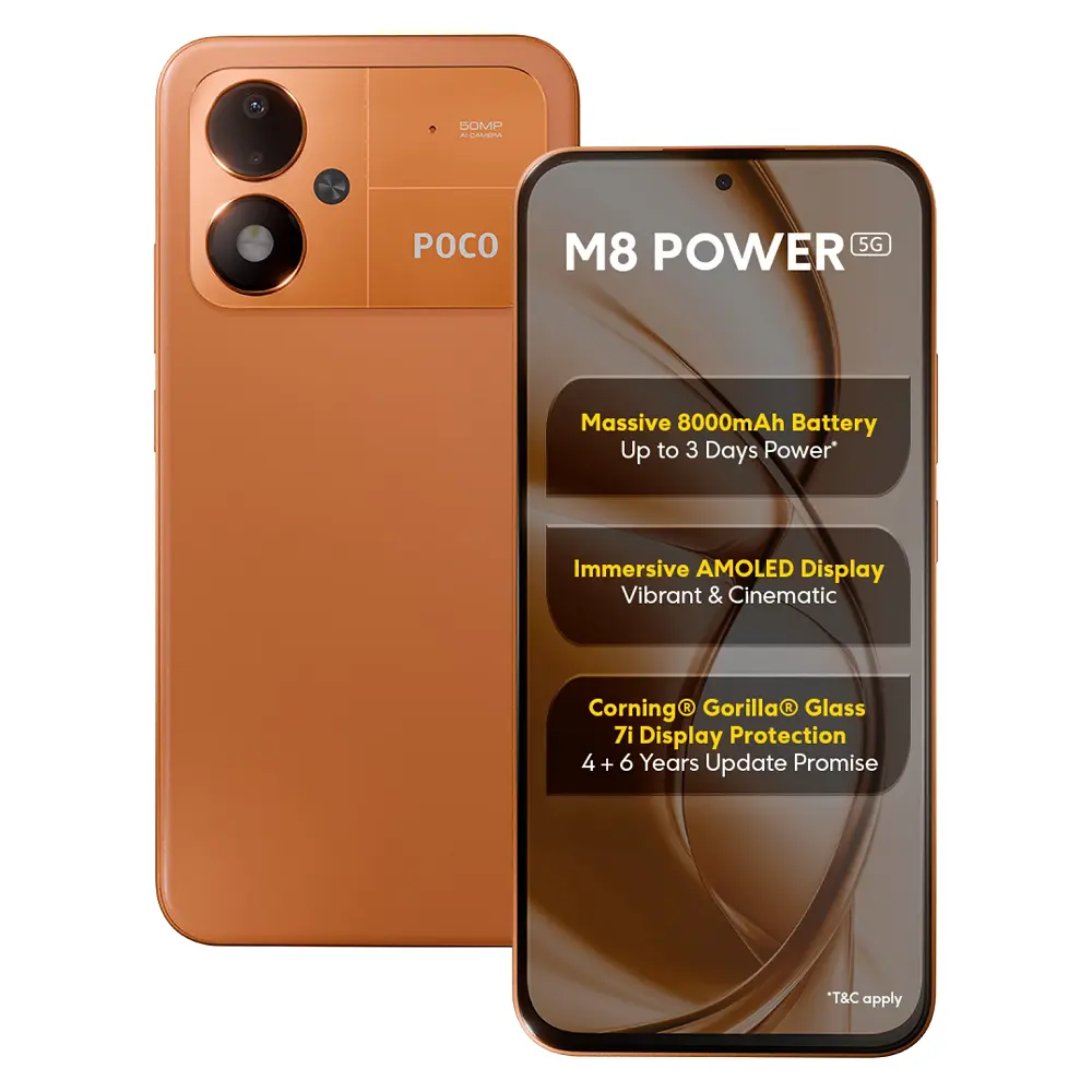 Xiaomi Poco M8 Power Image.