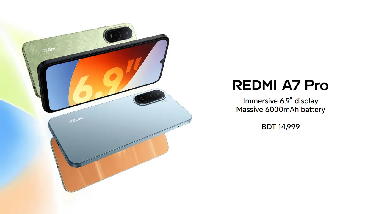 Xiaomi Redmi A7 Pro has Launched in Bangladesh on 4 April 2026 with Massive 6000mAh battery at BDT 14,999 Taka