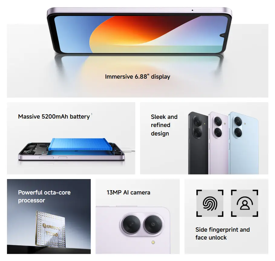 xiaomi redmi a7 specification image