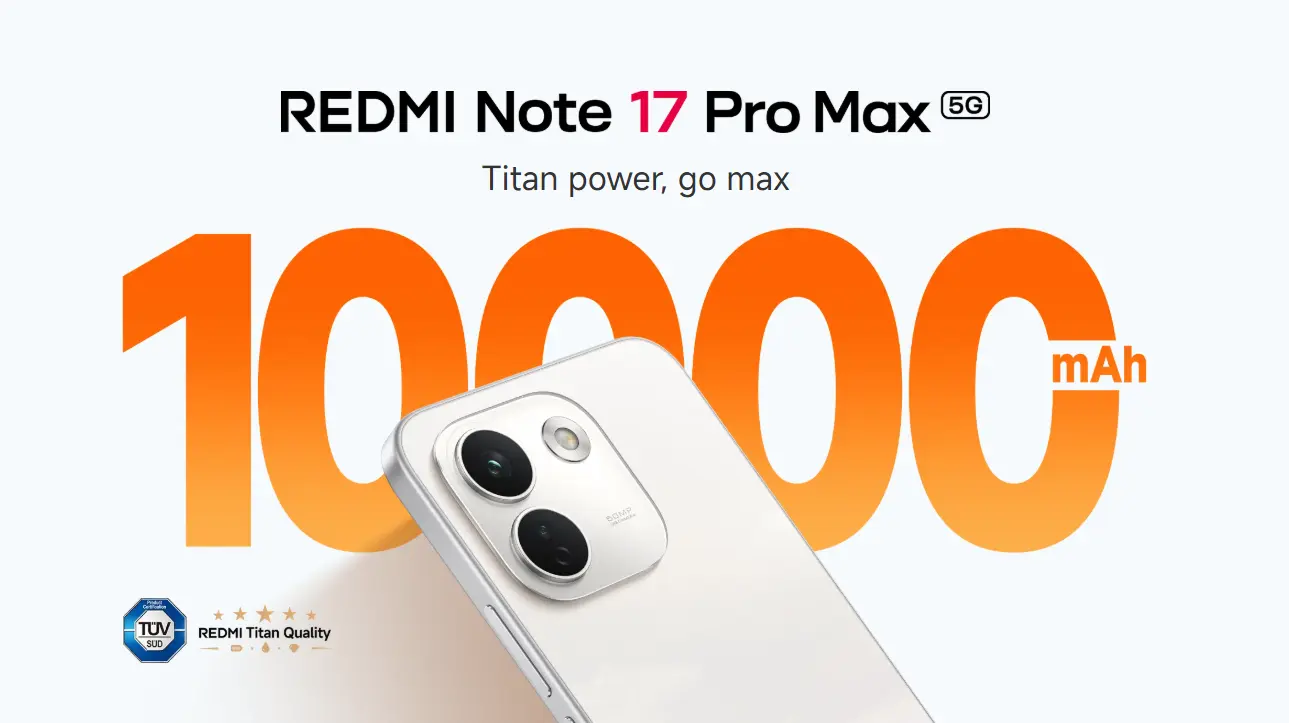 Xiaomi Redmi Note 17 Pro Max Debut on 9 September in Bangladesh With a 10000mAh Battery & 100W HyperCharge Start At 64,999