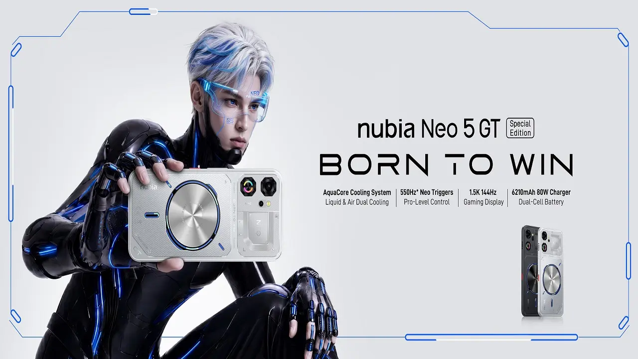 ZTE nubia Neo 5 GT Special Edition Launched on 13 September in Bangladesh With Gaming Features At Tk 59,999