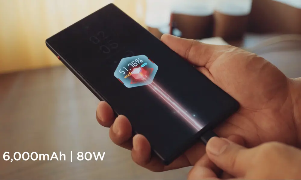 zte nubia redmagic 10 air battery charging image